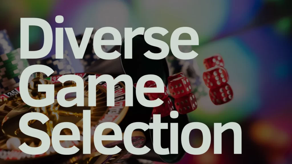 diverse game selection in bdg game app