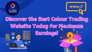 on image text "color trading website earnings"