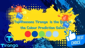 on image text 'tiranga colour prediction game"